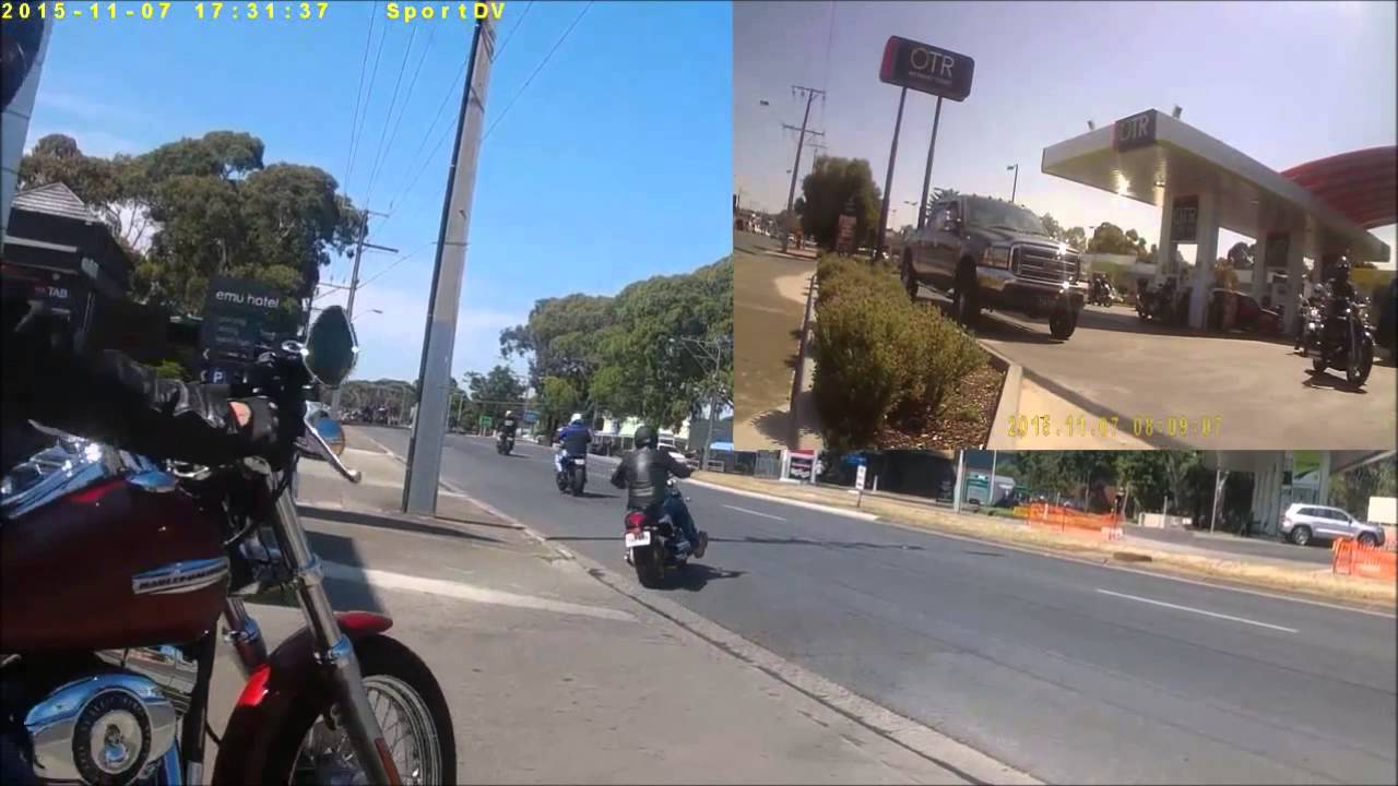 forties plus motorcycle group start of the ride morphetvale