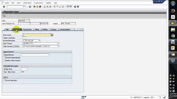 1# Sap User Creation