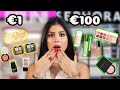 Probando Maquillaje De 1€ 💸¿Funciona Tan bien Como El De 100€?