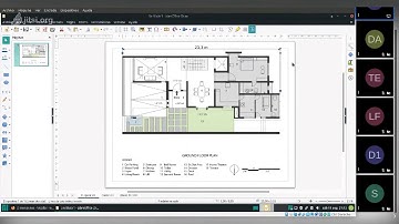 «LibreOffice Draw para trazado de planos y medidas de dimensión»