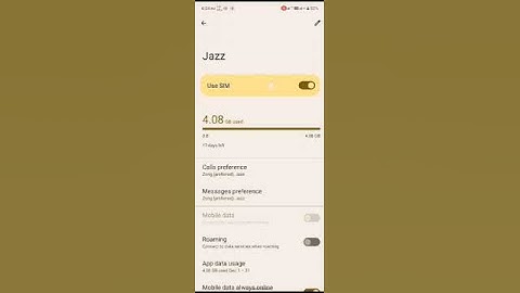 How to change Mobile Data on sparx neo 7 ultra