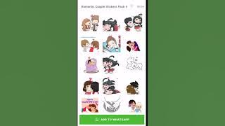 Romantic Love  Stickers For WhatsApp