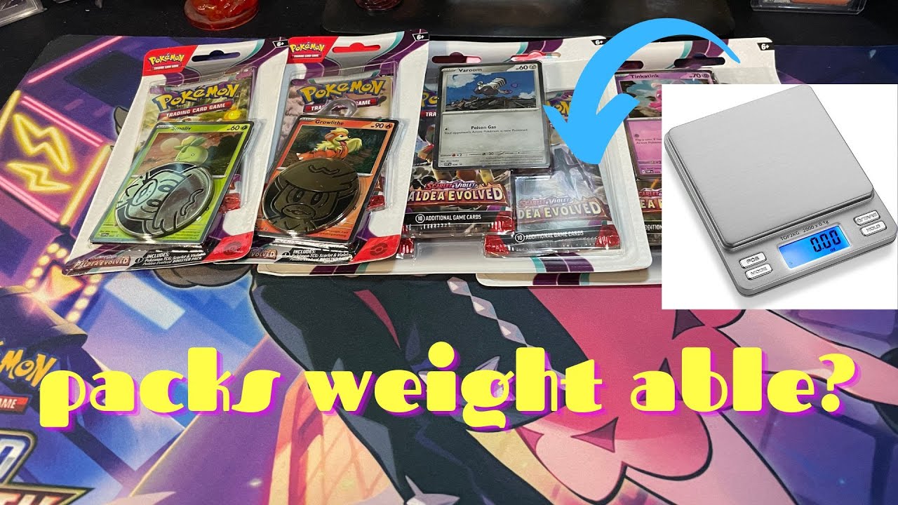 Paldea Evolved Pack Weight Test, This need to be fixed! | Pokémon TCG | PokemonStarVN TCG 086