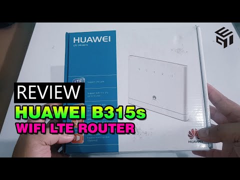 REVIEW HUAWEI B315s WIFI LTE ROUTER INDONESIA