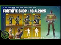 *NOVÝ* FORTNITE SHOP! I 10.4.2025 I ICON SERIES EMOTY, ROBO SKINY!
