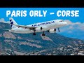 Vol paris orly  corse air corsica