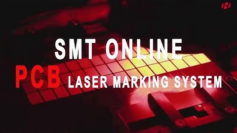 【HGTECH】SMT Online PCB Laser Marking System LCB10C