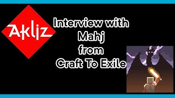 Akliz Hosting interview with Mahj from Craft To Exile
