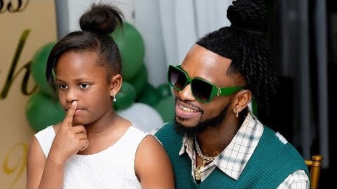 Diamond Platnumz Surprises His daughter Princess Tiffah at her birthday party 🎂🎈in South Africa 🇿🇦