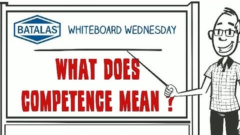 Batalas - What does competence mean