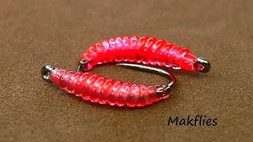 Fly Tying a Simple Pink Grayling Bug by Mak