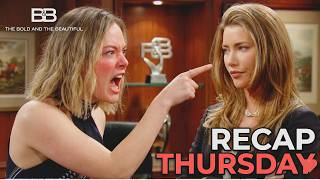 The Bold and the Beautiful 5-21-26 - B&B May 21, 2026 - Full RECAP Hope goes crazy and slaps Steffy