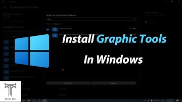 How To Install DirectX Graphics Tools on Windows 10