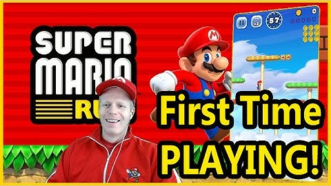 Super Mario Run - Android - World 1 - First Time Playing