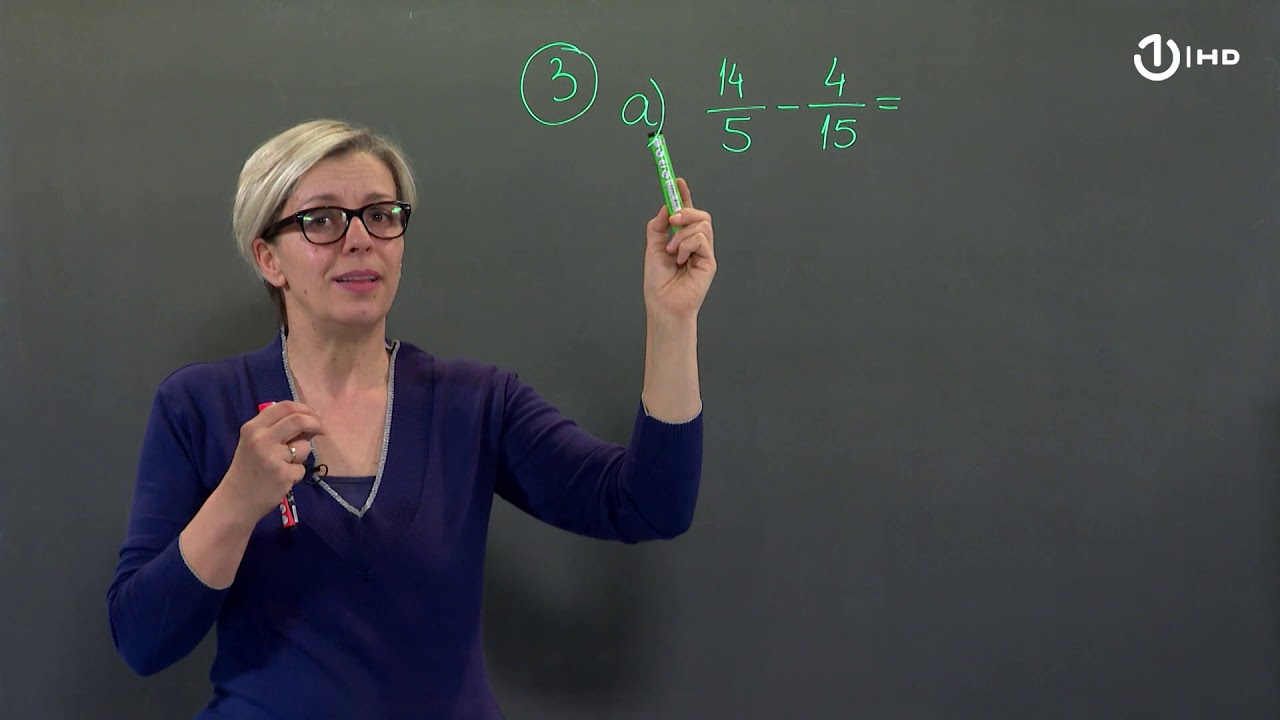 Domaća zadaća za 6. razred: Matematika - Sabiranje razlomaka nejednakih nazivnika