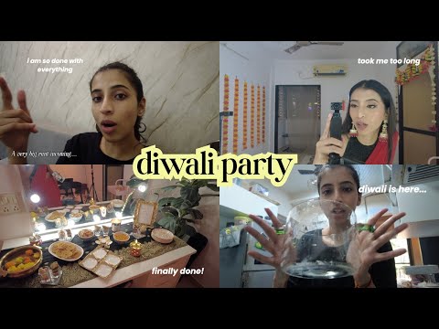 week of diwali! Prep for my Diwali party & big rant! | Urvee