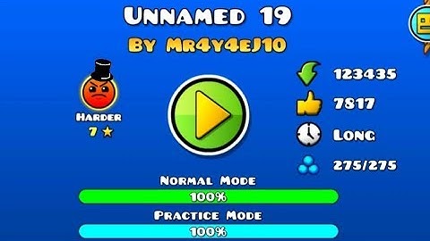Unnamed 19 by Mr4y4eJ10 | Geometry Dash online levels