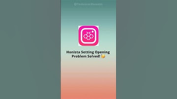 Honista setting not open! 😔😭 | Technical Bhumish