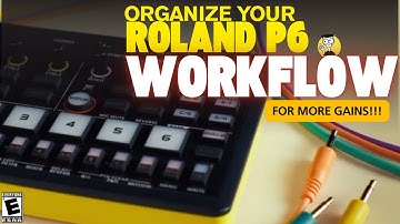 Organize Your Roland P-6 Workflow For More CREATIVE Productivity