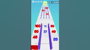 Number merge 3D game #shorts #numbergame #numbermaster #mergemaster #funny