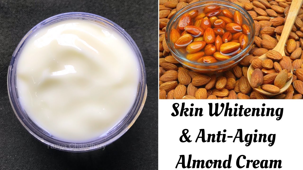 almond cream for fair skin
