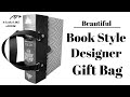 Check out this STUNNING Book Style DESIGNER Gift Bag!