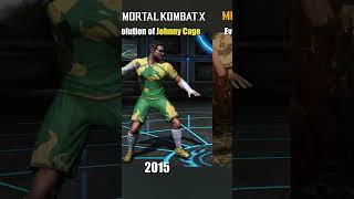 Evolution of Johnny Cage #mortalkombat