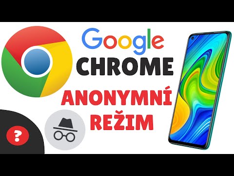 Jak spustit ANONYMNÍ REŽÍM v GOOGLE CHOME na MOBILU | Návod | GOOGLE CHOME / MOBIL