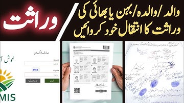 Warasat karne ka tarika | وراثتی انتقال کرنے کا طریقہ | Procedure of warasati intiqal
