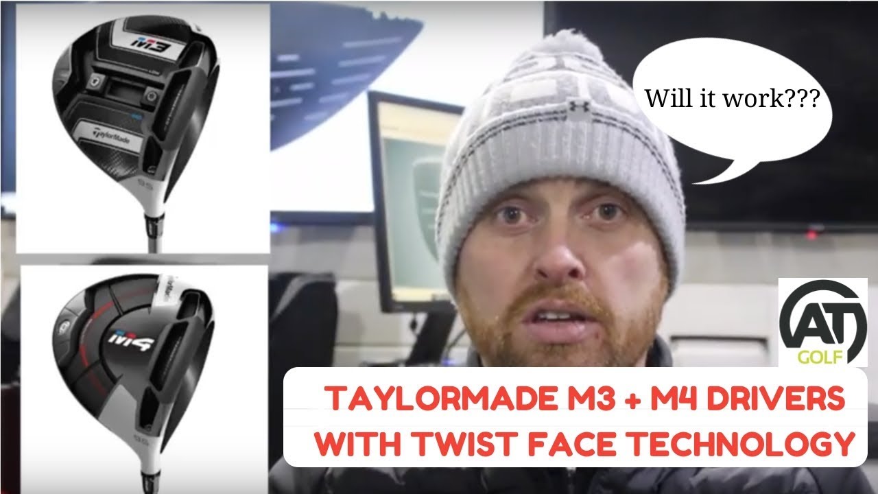 TAYLORMADE M3 M4 DRIVERS WITH TWIST FACE TECHNOLOGY - YouTube