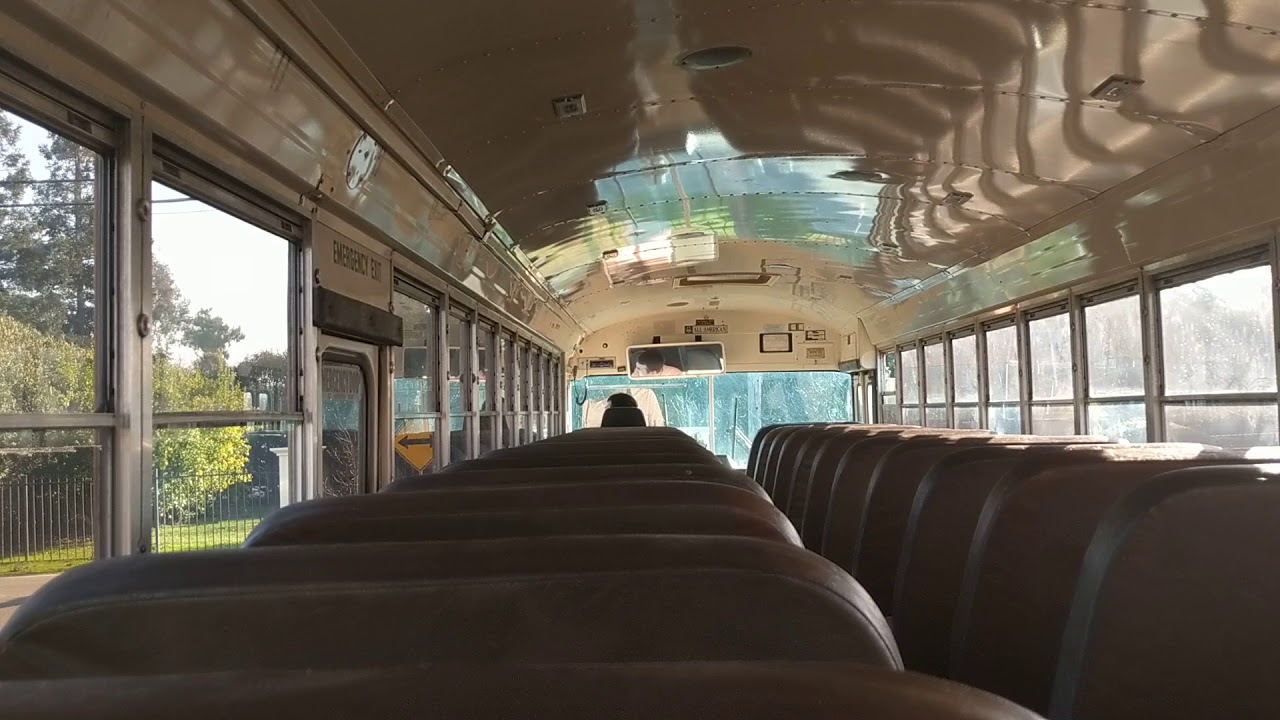Retired 1987 Blue Bird All American RE (Bus 9) Ride