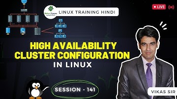 Session - 141 | High Availability Cluster Configuration in Linux | PCS Cluster | Nehra Classes