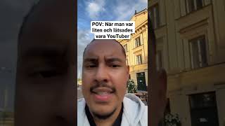 När Man Var Liten Och Låtsades Vara Youtuber