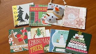 Super simple Christmas thrinchies using scraps!