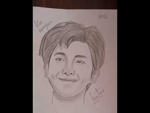 Kim Namjoon's drawing #art #bts #rm #rmbts #kimnamjoon #artwork #btsart #btsdrawings #kimnamjoonbts