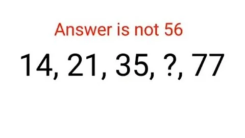14, 31, 35, ? , 77 Literally 99% could not complete this Ukraine series test! Can you? #ukraine