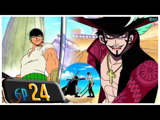 ZORO DESAFIANDO O MIHAWK OLHOS DE GAVIÃO - #zoro #zorororonoa #zoroone