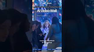 AI Live Video Wall Activations  #corporateevents