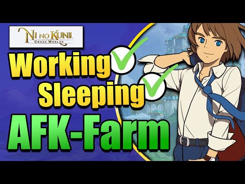 Want to Increase CP in Ni No Kuni: Cross Worlds? You Need to Know How to AFK Grind! (NNKCW)