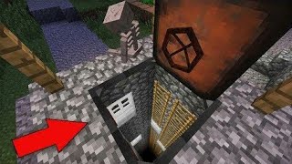 Я НАШЕЛ ЭТУ СТРАШНУЮ КОМНАТУ В КОЛОДЦЕ В MINECRAFT! | Спасение жителя в майне