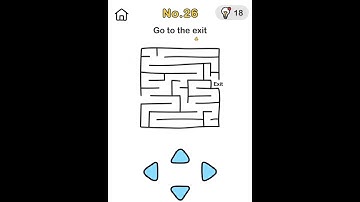 brain out chapter level 26 // go to the exit //#EASYPEASYGAMING