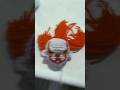 Almost done with Pennywise head and man! I had to rewrite half of the pattern cause it was wrong 😩