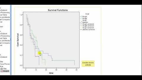 SPSS for medics: Kaplan-Meier survival curve analysis