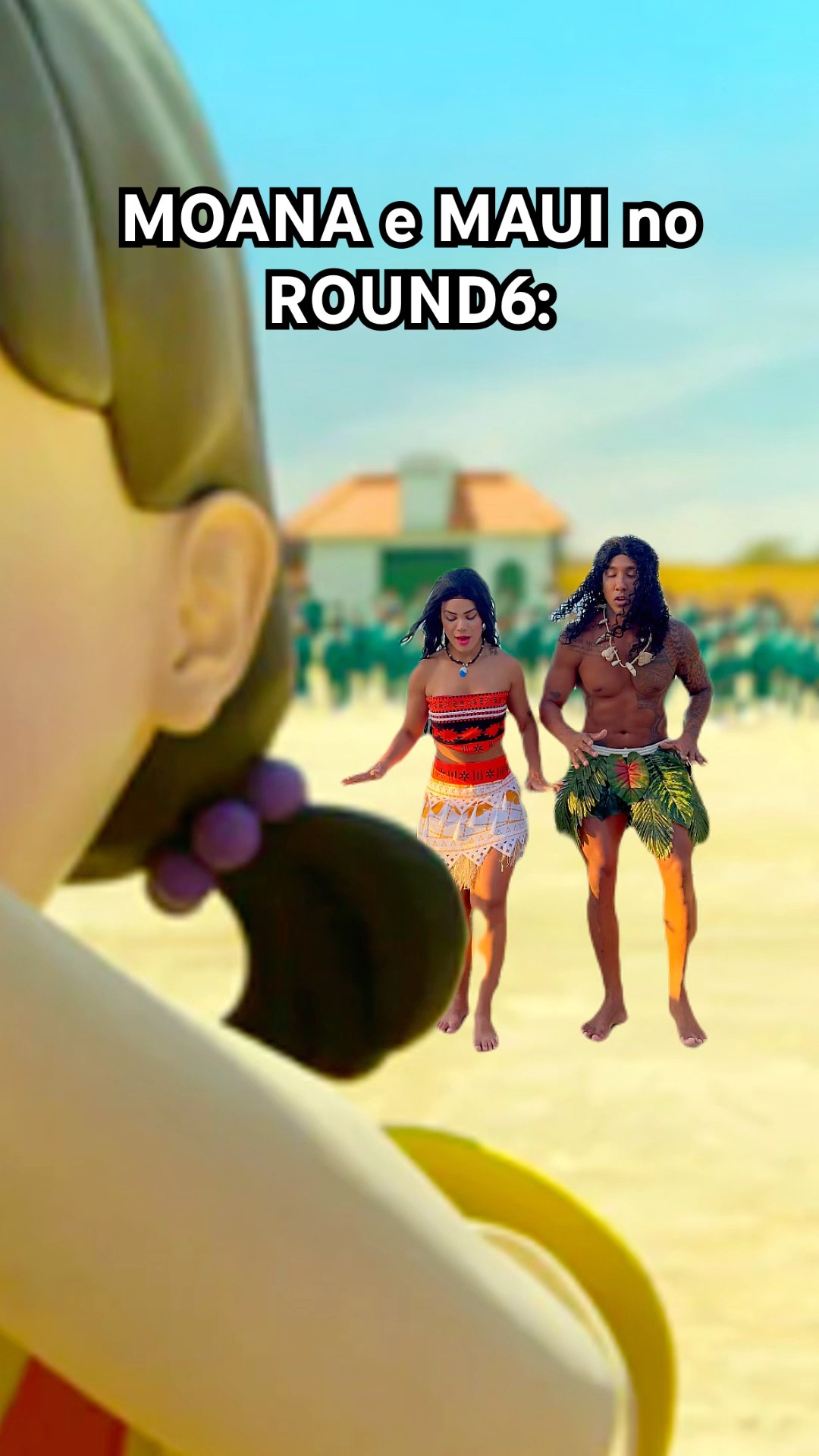 Com certeza seria assim!​⁠@mayca.brasil #round6 #humor #comedy #funnymemes #memes #moana