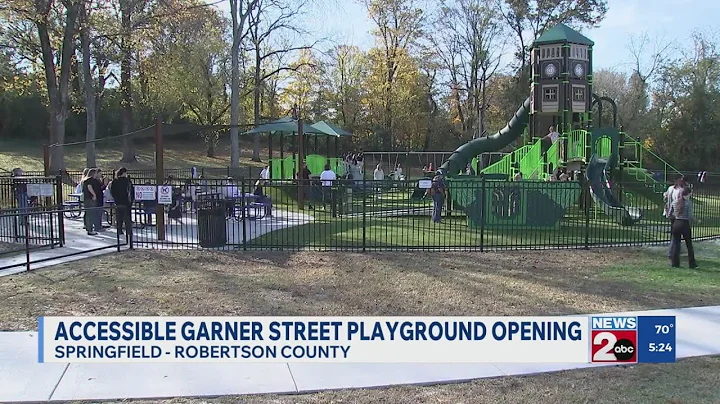 Accessible playground now open in Springfield