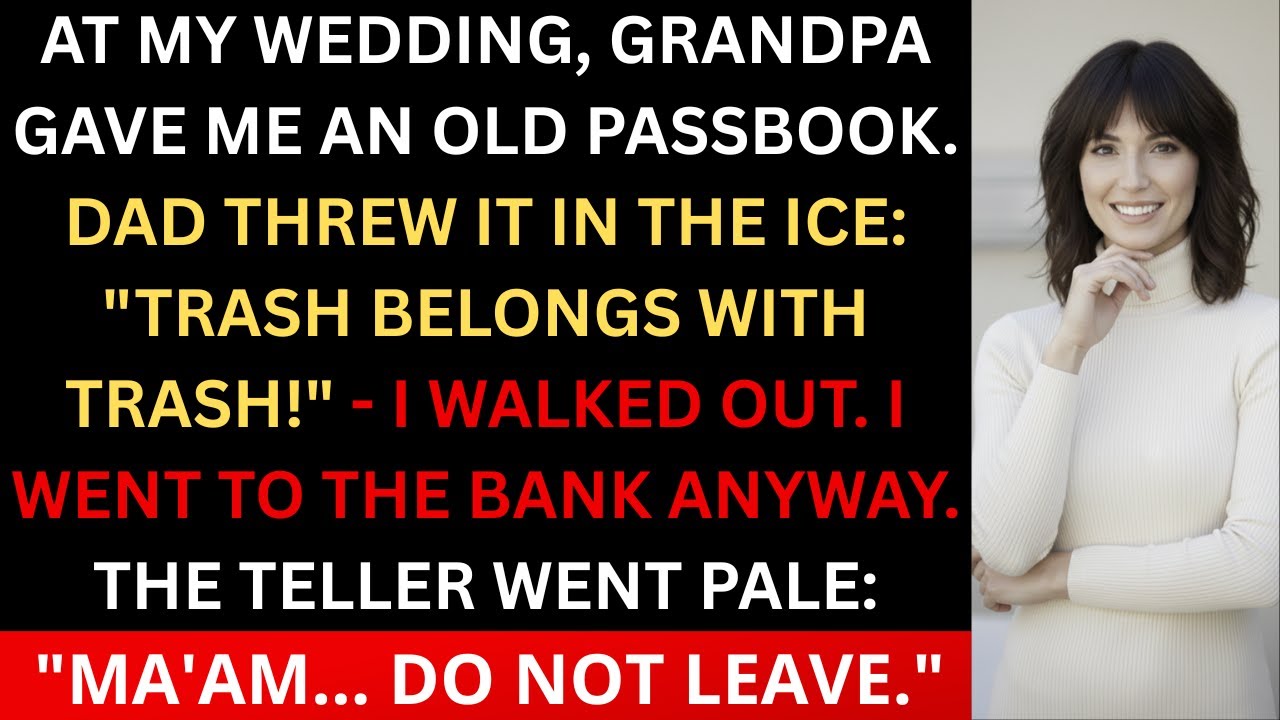 This Passbook SHOULD HAVE STAYED BURIED — Mom Threw Away Grandpa's Gift — But The Bank Manager