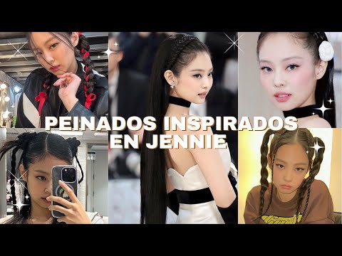 Peinados inspirados en Jennie ♡ *ideas fáciles * | JENNIEISM🎀TUTORIAL