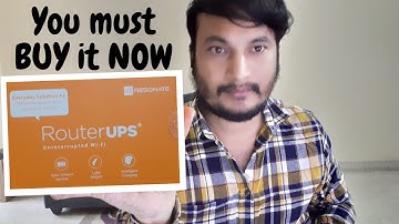 RESONATE ROUTER UPS UNBOXING AND REVIEW