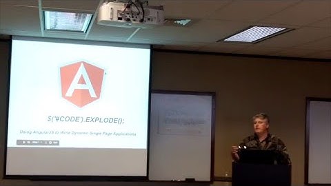 USING ANGULARJS TO WRITE DYNAMIC SINGLE PAGE APPLICATION - Jim Lavin