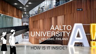 4K Хельсинки 🇫🇮 : Университет Аалто - экскурсия по кампусу